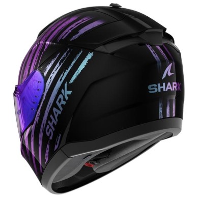 CASCO INTEGRAL SHARK RIDILL 2 ASSYA NEGRO VIOLETA VERDE