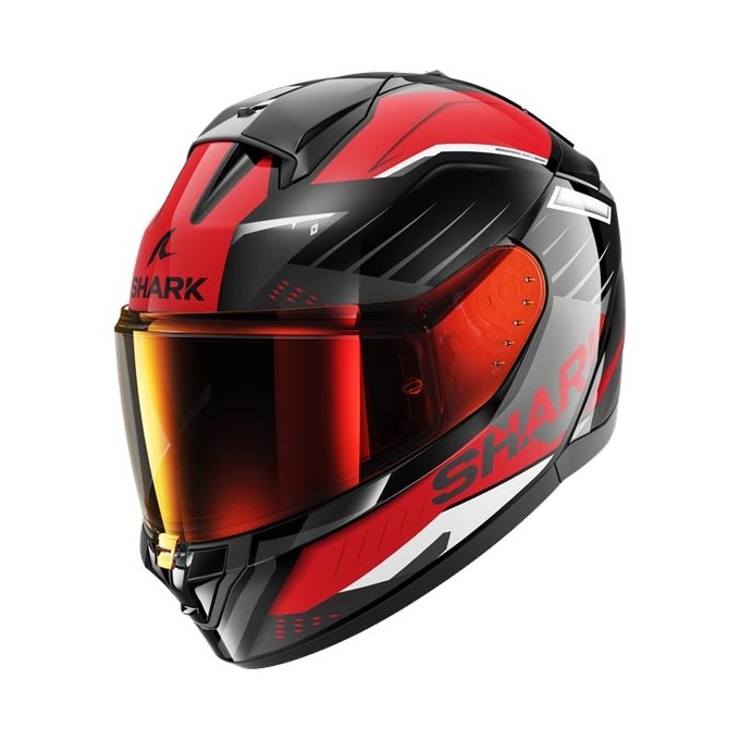 CASCO INTEGRAL SHARK RIDILL 2 BERSEK NEGRO ROJO