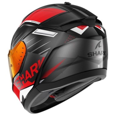 CASCO INTEGRAL SHARK RIDILL 2 BERSEK NEGRO ROJO