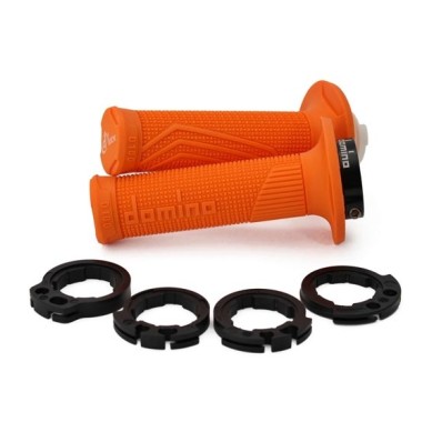 PUÑOS DOMINO D-LOCK 4T 116 MM NARANJA