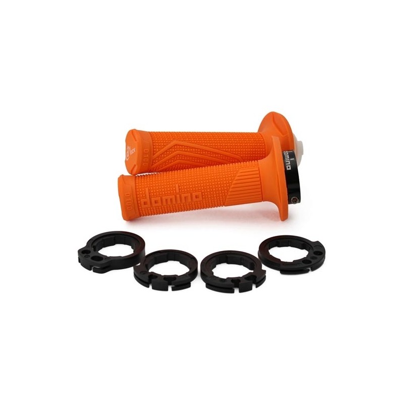 PUÑOS DOMINO D-LOCK 4T 116 MM NARANJA