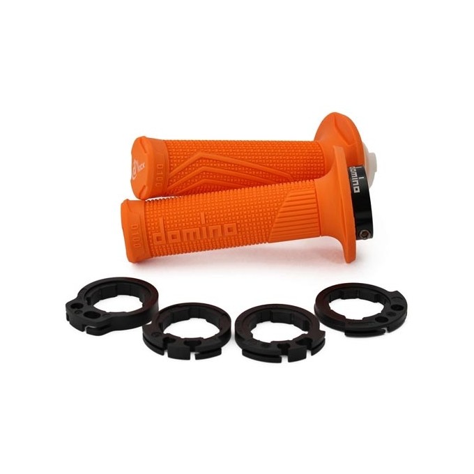 PUÑOS DOMINO D-LOCK 4T 116 MM NARANJA