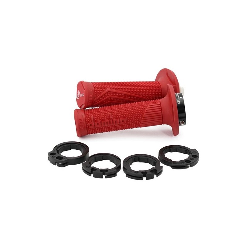 PUÑOS DOMINO D-LOCK 4T 116 MM NARANJA