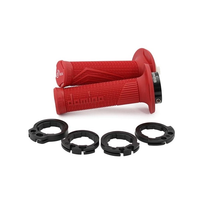 PUÑOS DOMINO D-LOCK 4T 116 MM NARANJA