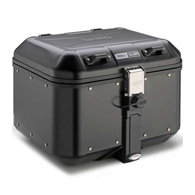 MALETA GIVI DOLOMITI 46 LITROS ALUMINIO NEGRO