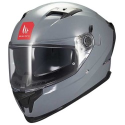 CASCO MT HELMETS BRAKER SV SOLID A12 GRIS BRILLO
