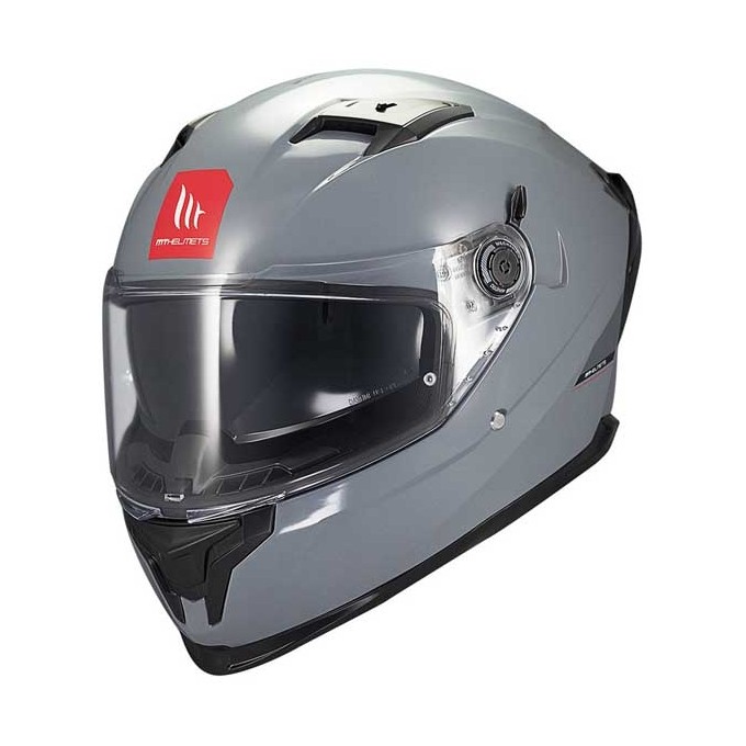 CASCO MT HELMETS BRAKER SV SOLID A12 GRIS BRILLO