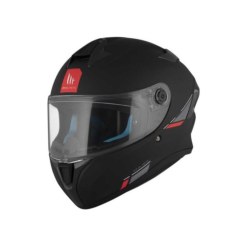 CASCO MT HELMETS TARGO S SOLID A1 NEGRO MATE