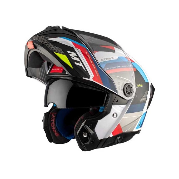 CASCO MT HELMETS ATOM 2 SV BAST A0 PERLA BRILLO