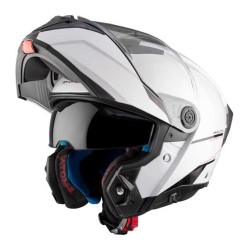 CASCO MT HELMETS ATOM 2 SV SOLID A0 BLANCO BRILLO