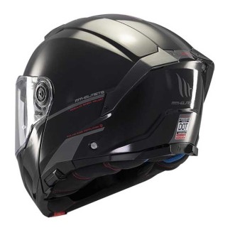 CASCO MT HELMETS ATOM 2 SV SOLID A1 NEGRO BRILLO