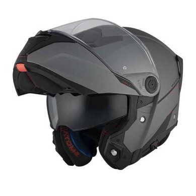 CASCO MT HELMETS ATOM 2 SV SOLID A2 TITANIO MATE