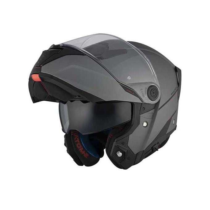 CASCO MT HELMETS ATOM 2 SV SOLID A2 TITANIO MATE