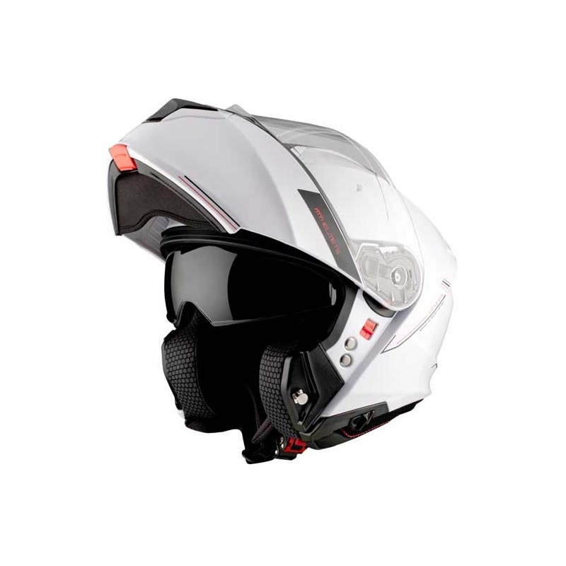 CASCO MT HELMETS GENESIS SV SOLID A0 GLOSS WHITE