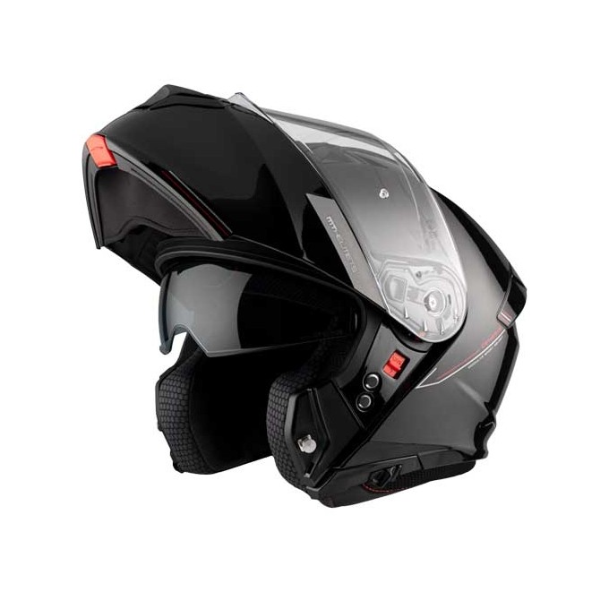 CASCO MT HELMETS GENESIS SV SOLID A1 GLOSS BLACK