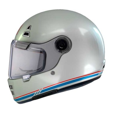 CASCO INTEGRAL MT HELMETS JARAMA SV SOLID A7 BLANCO BRILLO