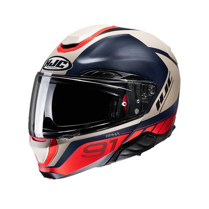 CASCO MOTO MODULAR HJC RPHA 91 RAFINO MC1SF