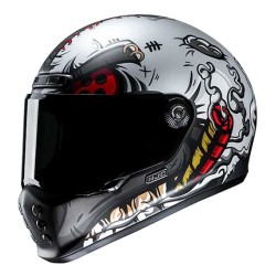 CASCO HJC V10 VATT NEGRO / GRIS