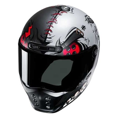 CASCO HJC V10 VATT NEGRO / GRIS