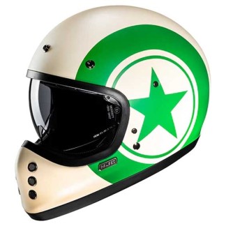 CASCO HJC V60 NYX BLANCO / VERDE
