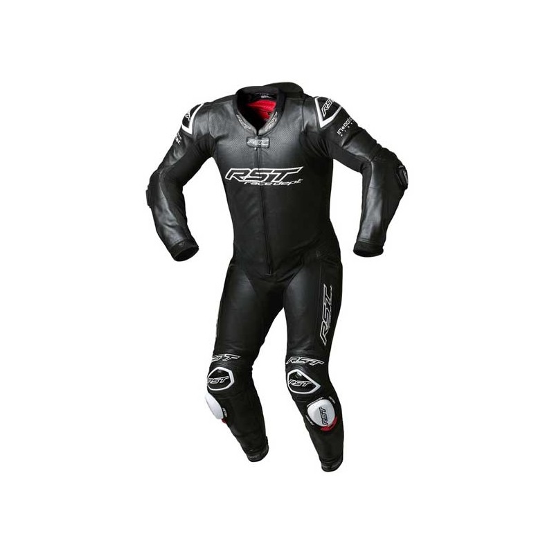 MONO DE PIEL RST V4.1 EVO KANGAROO AIRBAG CE HOMBRE - NEGRO