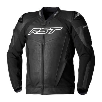 CHAQUETA DE PIEL RST TRACTECH EVO 5 CE HOMBRE - NEGRO