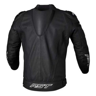 CHAQUETA DE PIEL RST TRACTECH EVO 5 CE HOMBRE - NEGRO