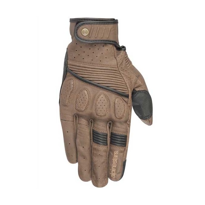 GUANTES ALPINESTARS CRAZY EIGHT BROWN BLACK