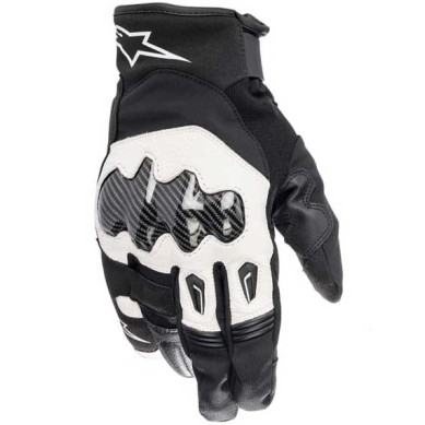 GUANTES ALPINESTARS SMX-1 DRYSTAR BLACK WHITE