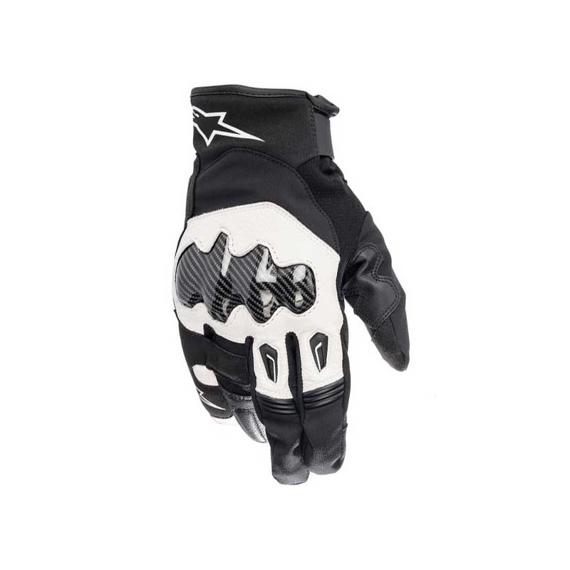 GUANTES ALPINESTARS SMX-1 DRYSTAR BLACK WHITE