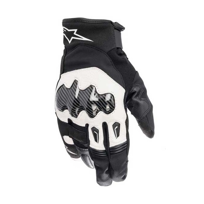 GUANTES ALPINESTARS SMX-1 DRYSTAR BLACK WHITE