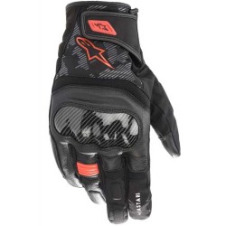 GUANTES ALPINESTARS SMX Z DRYSTAR BLACK RED FLUO
