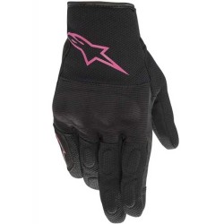 GUANTES ALPINESTARS STELLA S MAX DRYSTAR NEGRO / FUCSIA