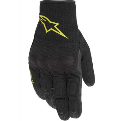 GUANTES ALPINESTARS S MAX DRYSTAR BLACK YELLOW FLUO