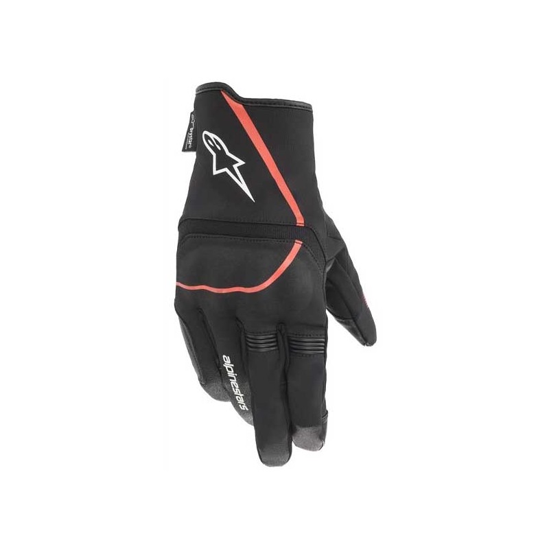 GUANTES ALPINESTARS SYNCRO V2 DRYSTAR NEGRO / ROJO FLÚOR