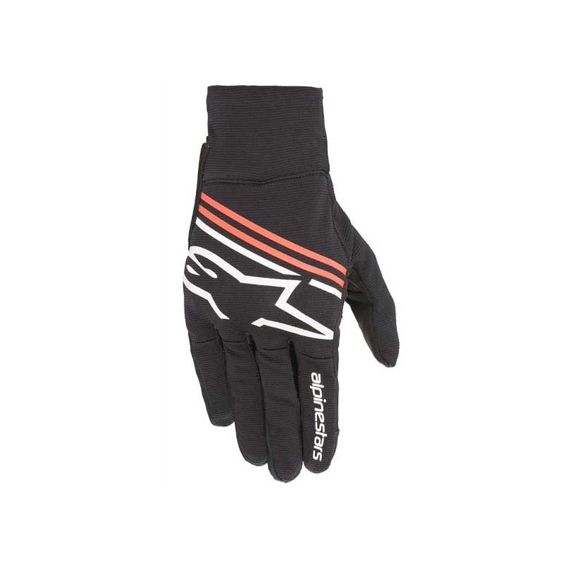GUANTES ALPINESTAR REEF NEGRO / BLANCO / ROJO FLUOR 35690201231