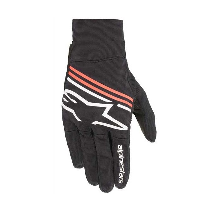 GUANTES ALPINESTAR REEF NEGRO / BLANCO / ROJO FLUOR 35690201231