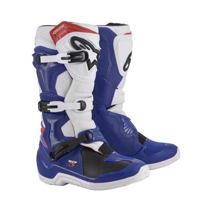 BOTAS ALPINESTARS TECH 3 BLUE WHITE RED