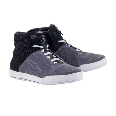 BOTAS ALPINESTARS CHROME AIR BLACK COOL GRAY BLUE