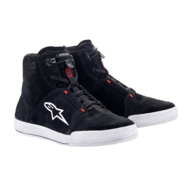 BOTAS ALPINESTARS CHROME BLACK COOL GRAY RED FLUO 
