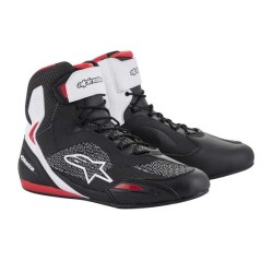 BOTAS ALPINESTARS FASTER-3 RIDEKNIT NEGRO / BLANCO / ROJO