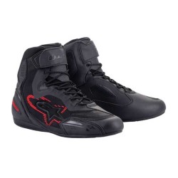 BOTAS ALPINESTARS FASTER-3 RIDEKNIT NEGRO / ROJO / GRIS