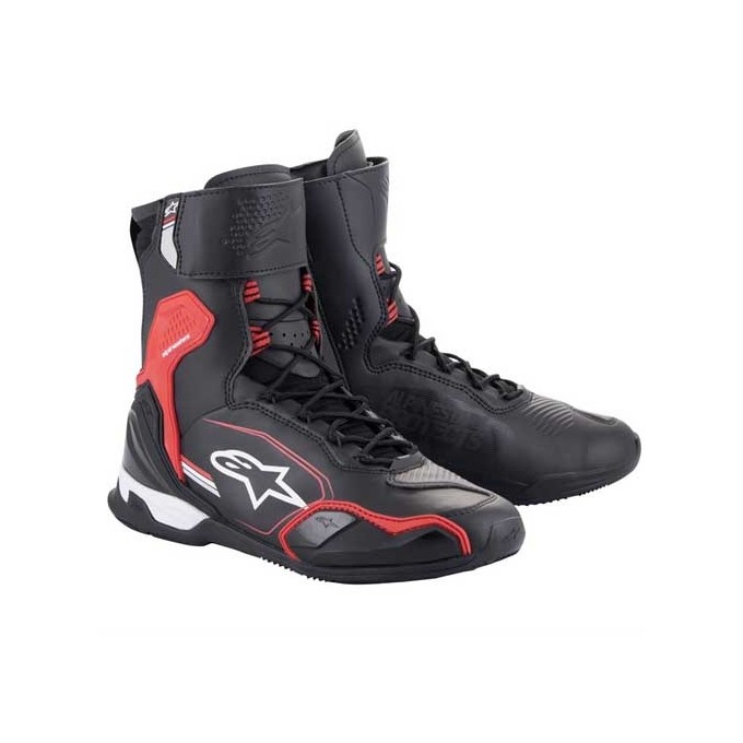 BOTAS ALPINESTARS SUPERFASTER NEGRO / BLANCO / ROJO