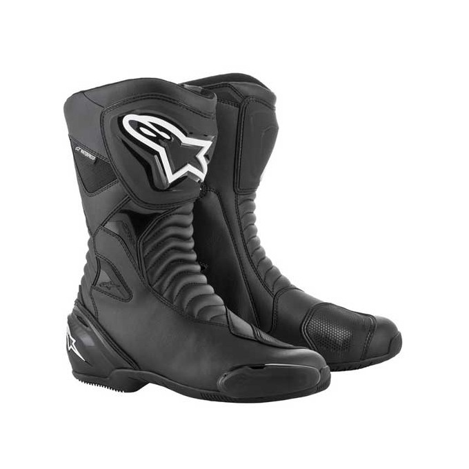 BOTAS ALPINESTARS SMX S WATERPROOF NEGRO / NEGRO