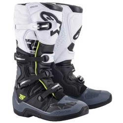 BOTAS ALPINESTARS TECH 5 NEGRO / GRIS / BLANCO