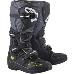 BOTAS ALPINESTARS TECH 5 NEGRO / GRIS / AMARILLO FLUOR