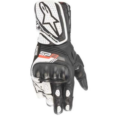 GUANTES ALPINESTARS STELLA SP-8 V3 NEGRO / BLANCO