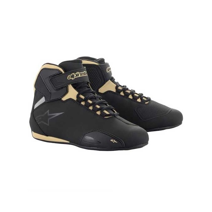 BOTAS ALPINESTARS STELLA SEKTOR NEGRO / CHAMPANGE
