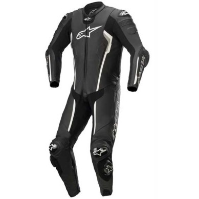 MONO DE PIEL 1 PIEZA HOMBRE ALPINESTARS MISSILE V2 NEGRO / BLANCO