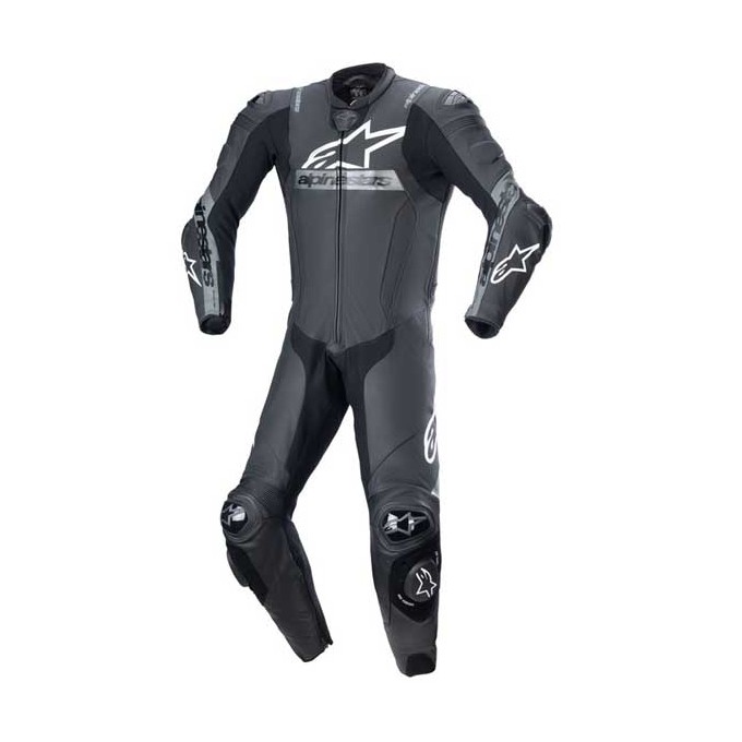 MONO DE PIEL 1 PIEZA HOMBRE ALPINESTARS MISSILE V2 WARD NEGRO / GRIS